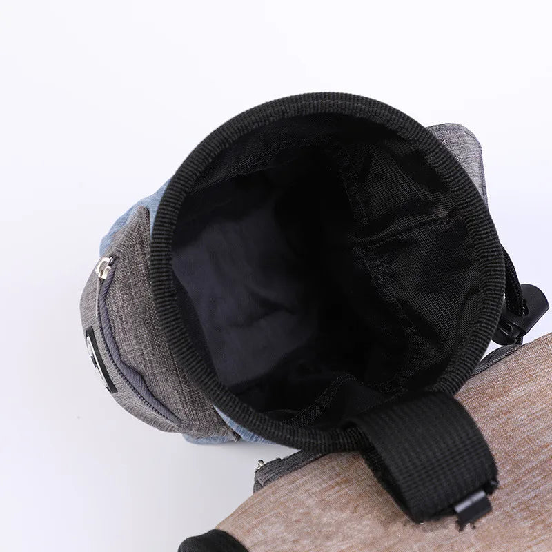 Outdoor Climbing Powder Bag Pet Training Kit Caving Waist Bag Chalk Pack Waterproof Polyester Magnesium Powder Pouch Waist Bag